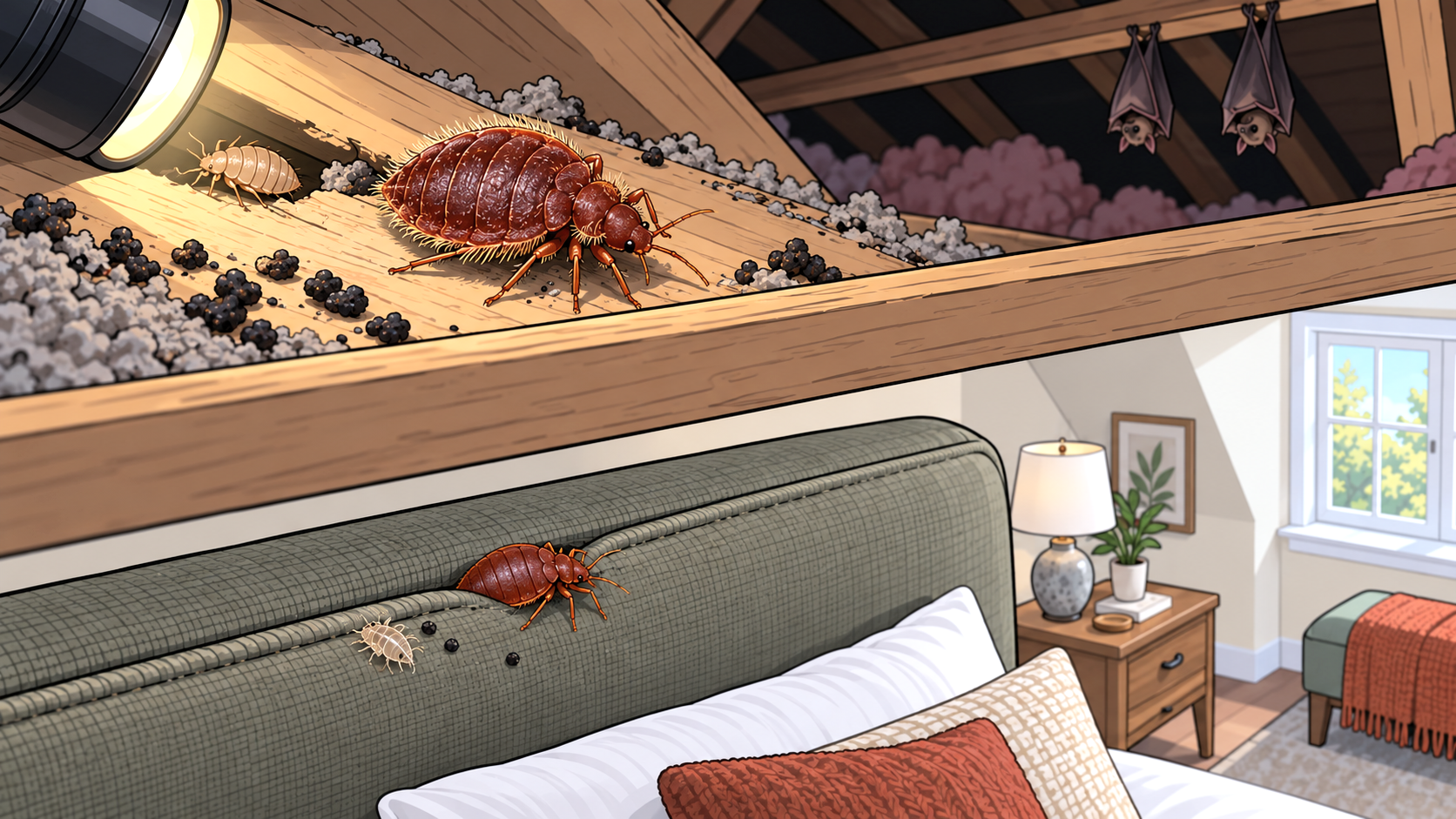 Bat Bugs vs. Bed Bugs: They’re Nearly Identical, Here’s How to Tell