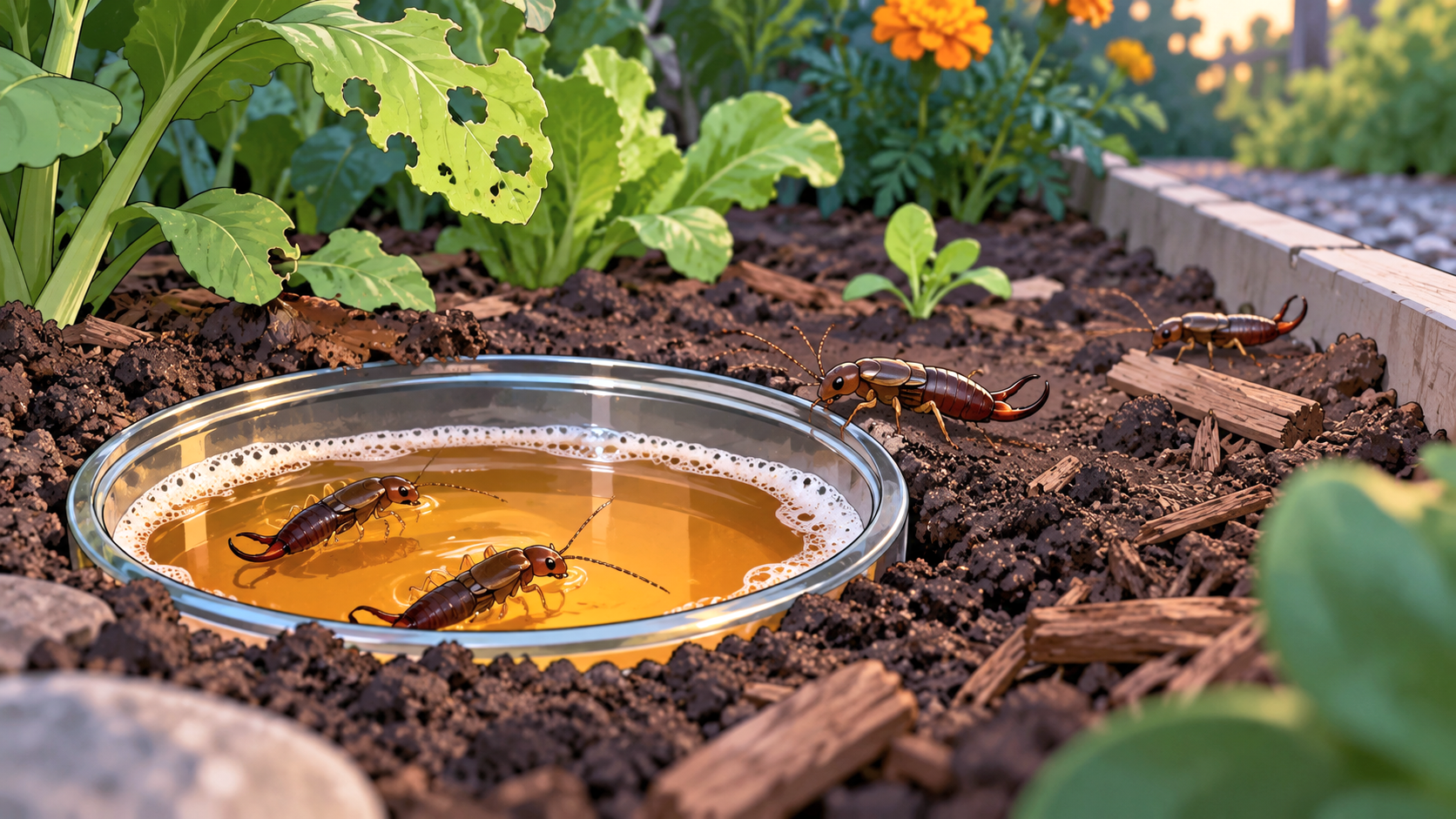 Beer Traps for Earwigs: Do They Work?
