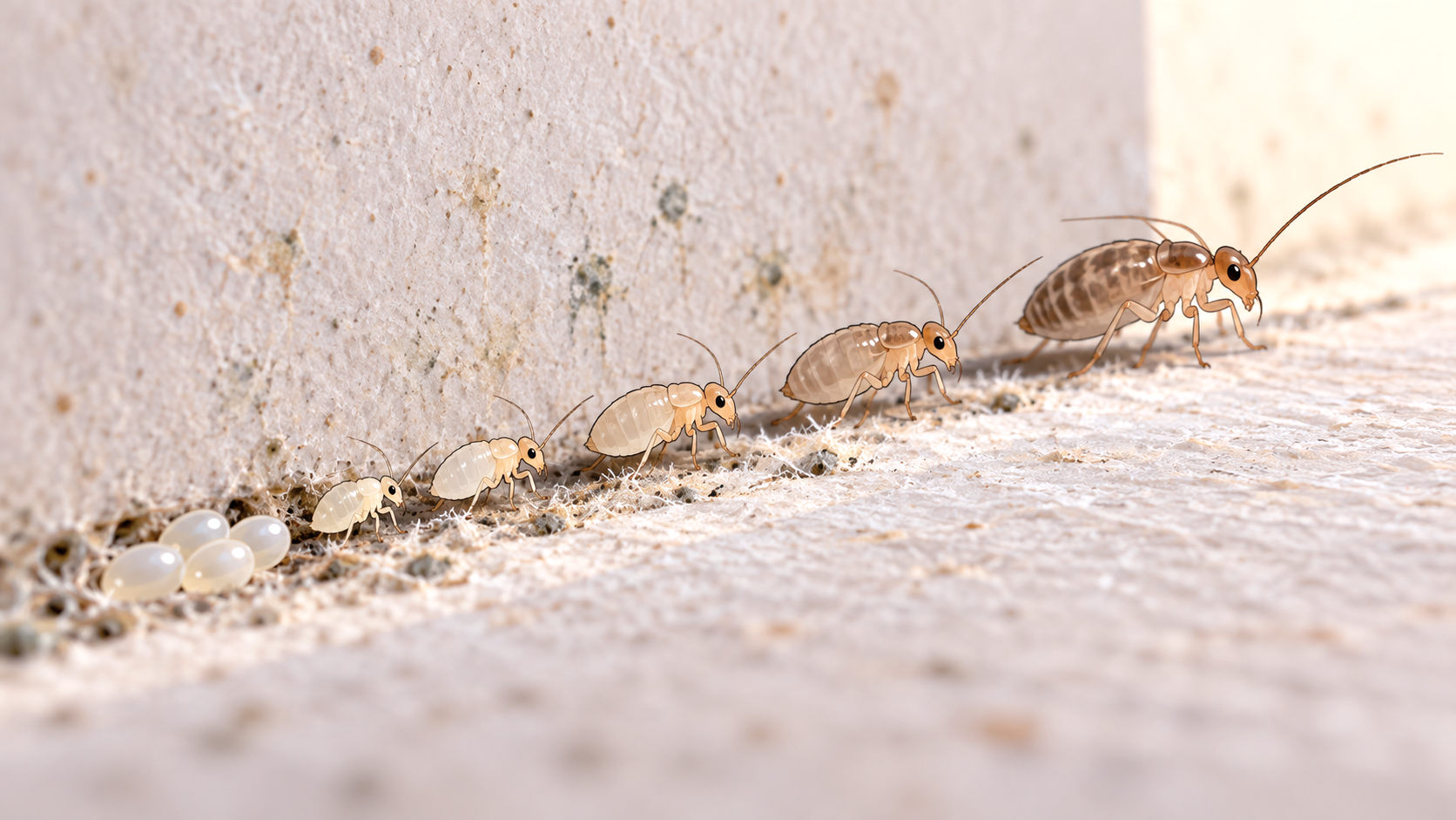 Booklice Life Cycle: From Egg to Adult
