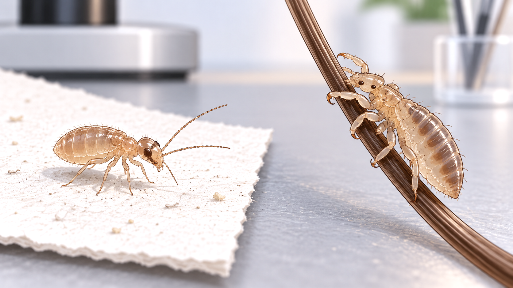 Booklice vs. Lice: Including Head Lice