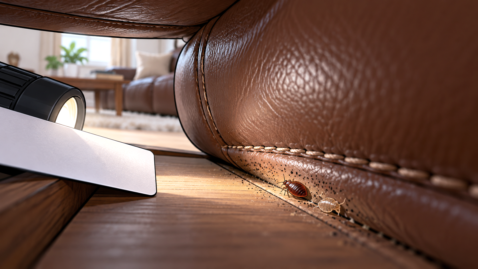 Can Bed Bugs Live in a Couch or Leather Furniture?