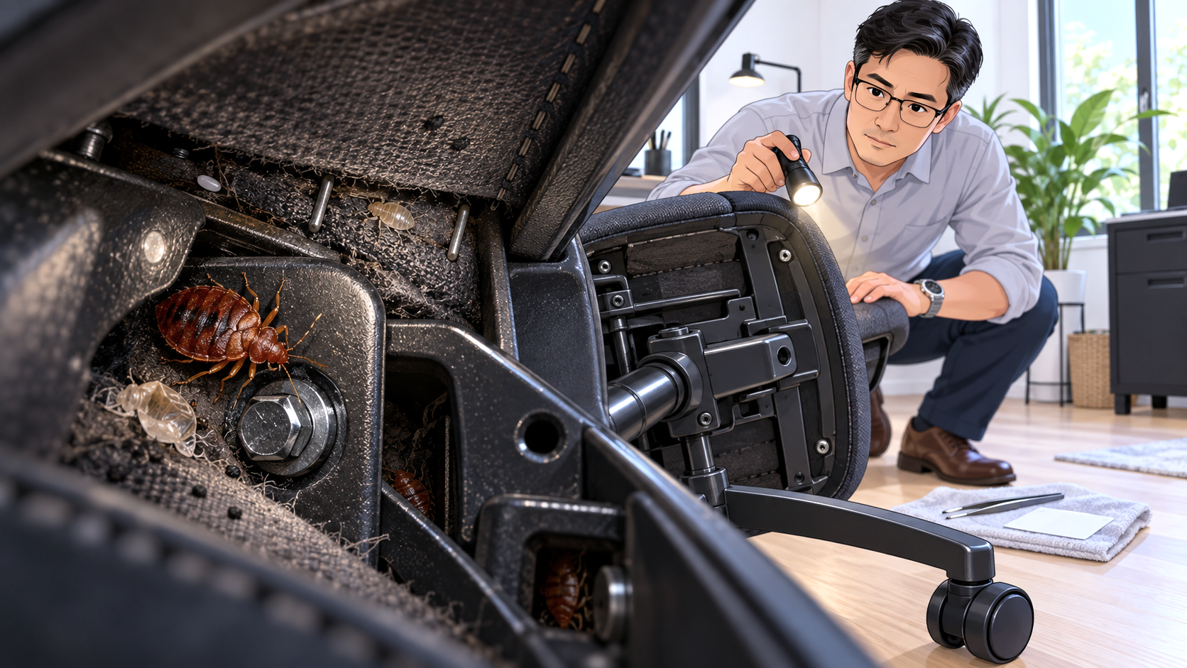 Can Bed Bugs Live in an Office Chair?