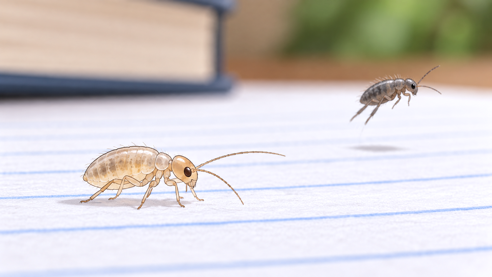 Can Booklice Jump?