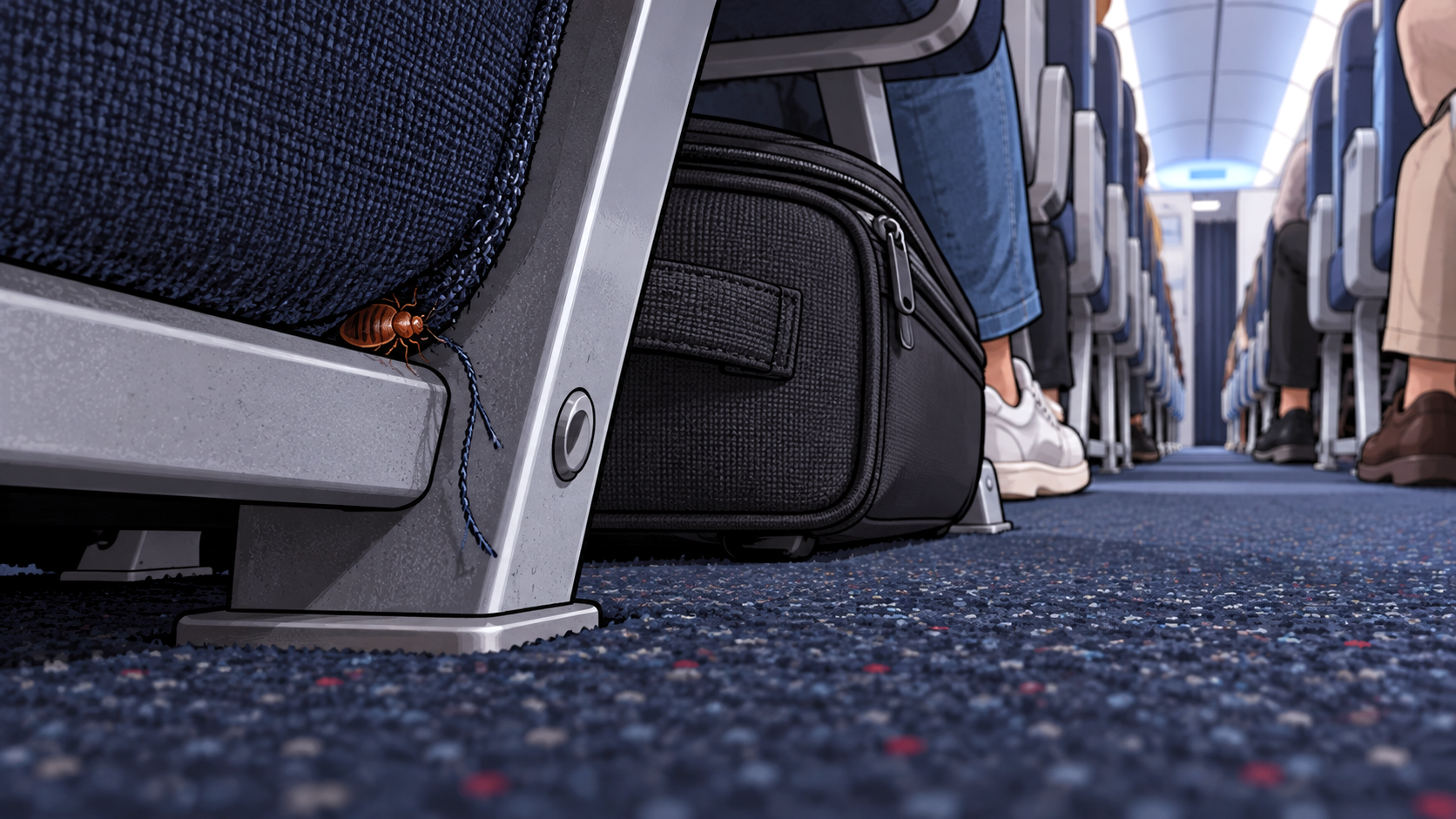 Can You Get Bed Bugs on an Airplane?