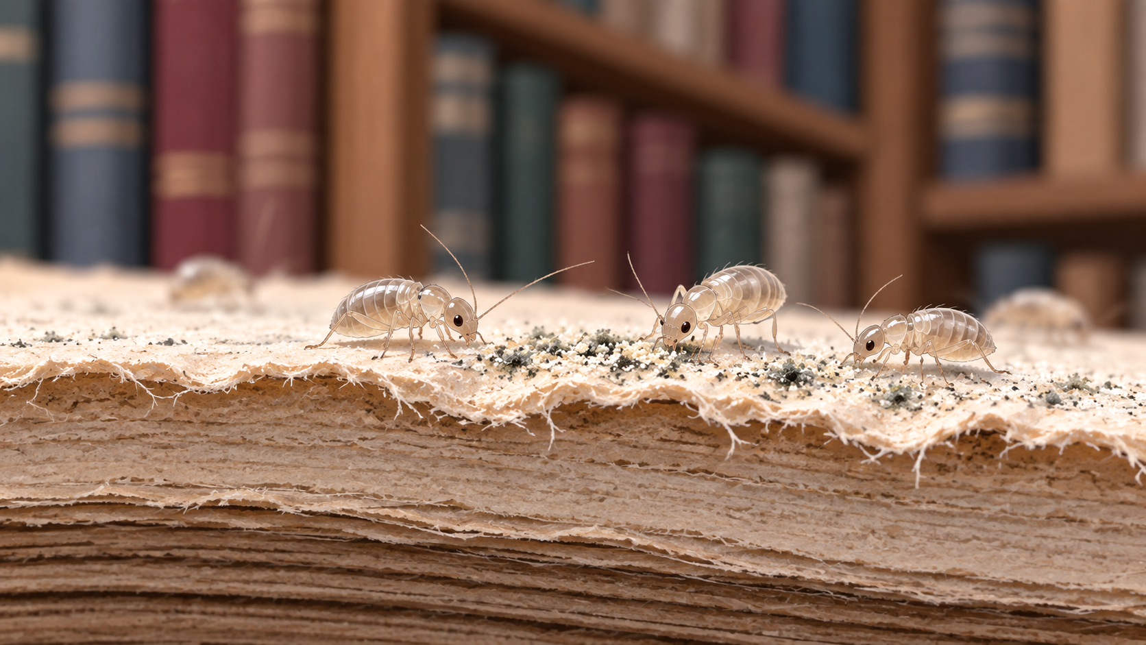 Do Booklice Eat Paper and Books?