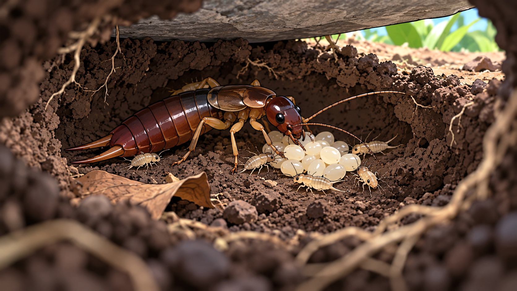 Do Earwigs Take Care of Their Young?