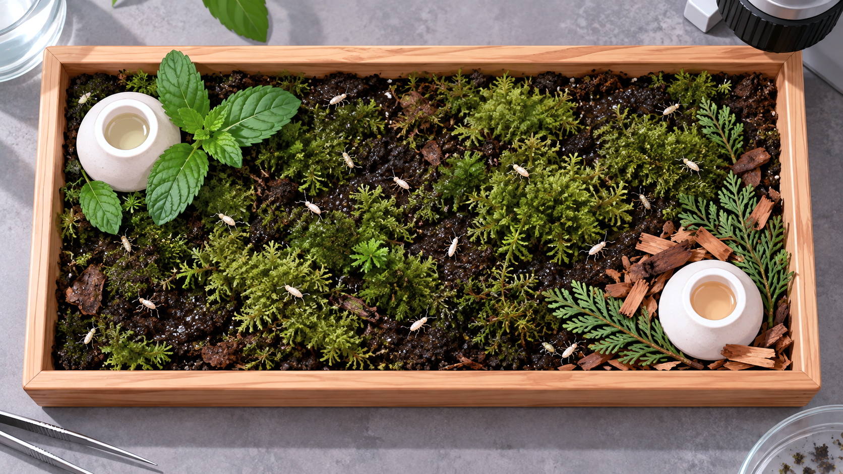 Do Essential Oils Like Peppermint or Cedar Repel Springtails?