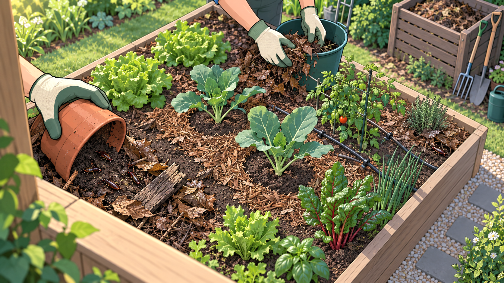 How to Deter Earwigs From a Garden