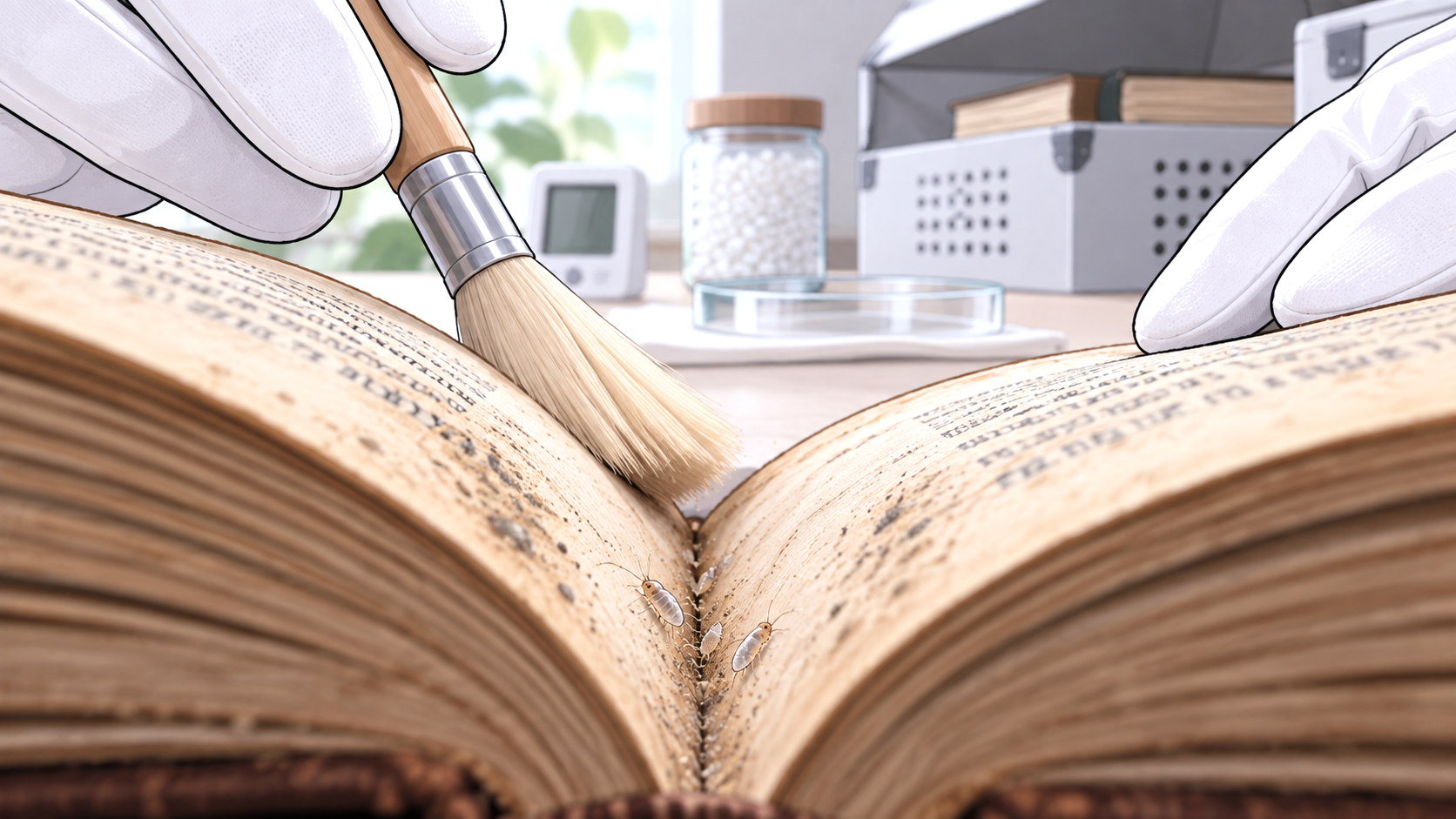 How to Get Rid of Booklice in Books