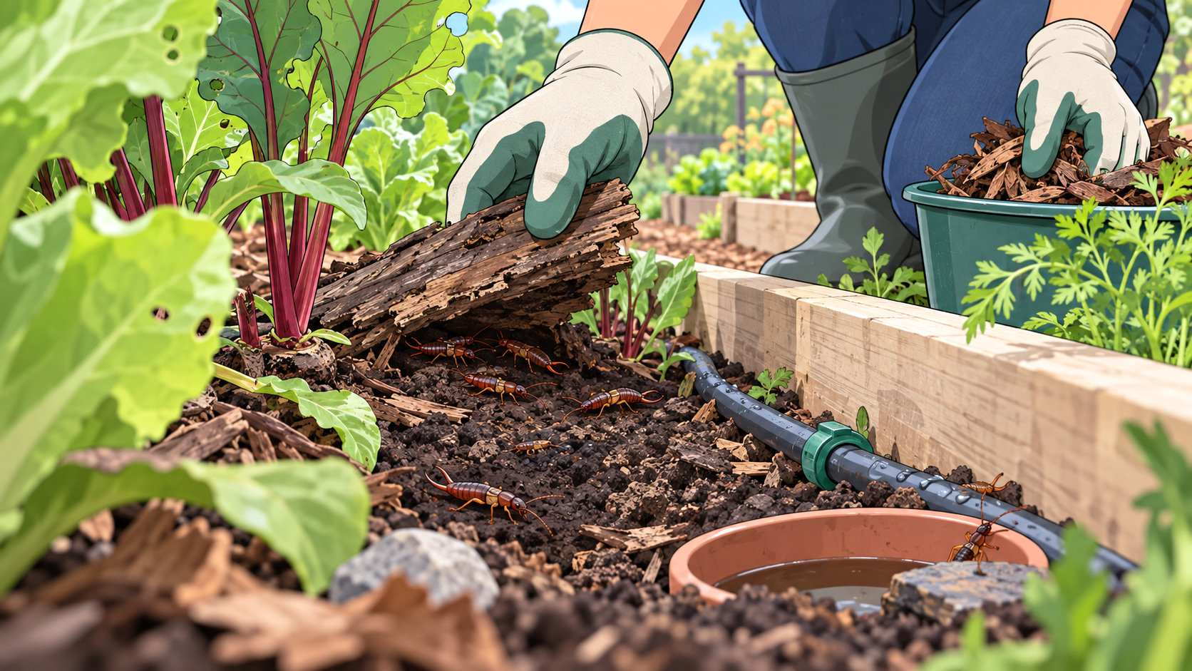 How to Get Rid of Earwigs in the Garden