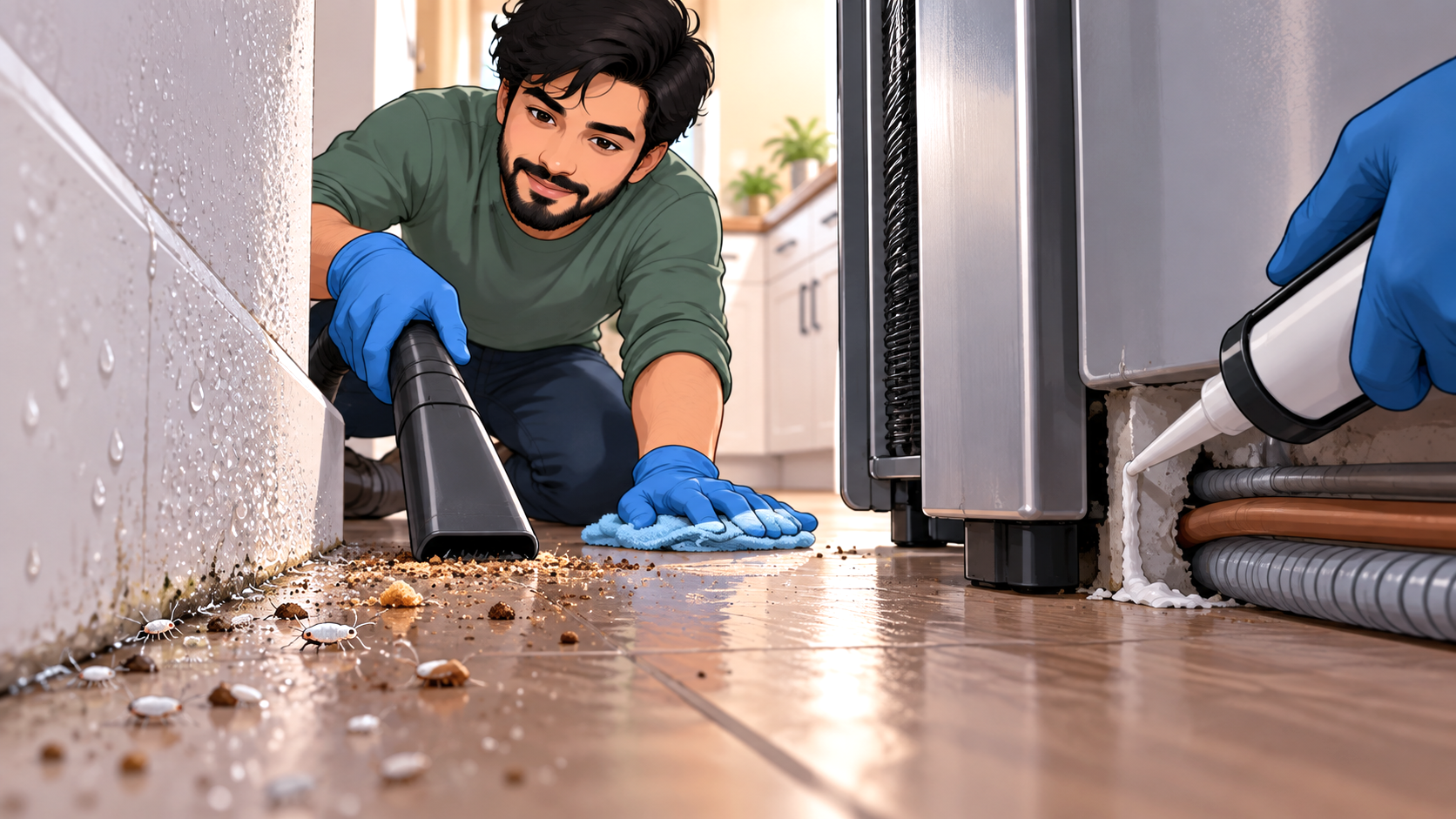 How to Get Rid of Springtails in the Kitchen