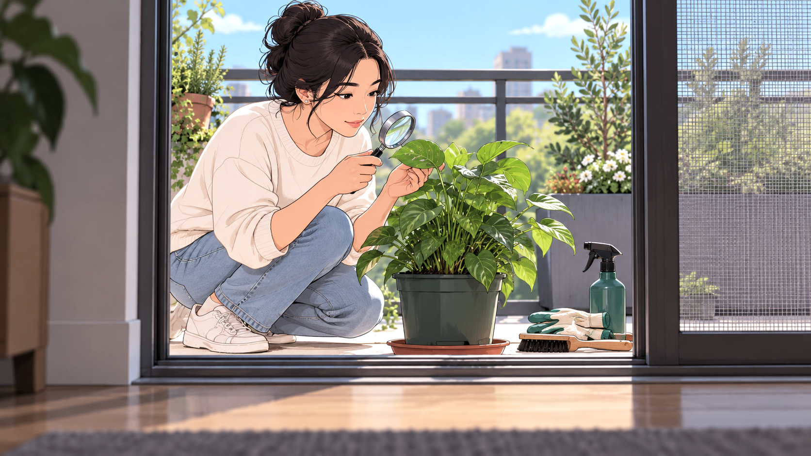 How to Prevent Thrips From Getting Into the House