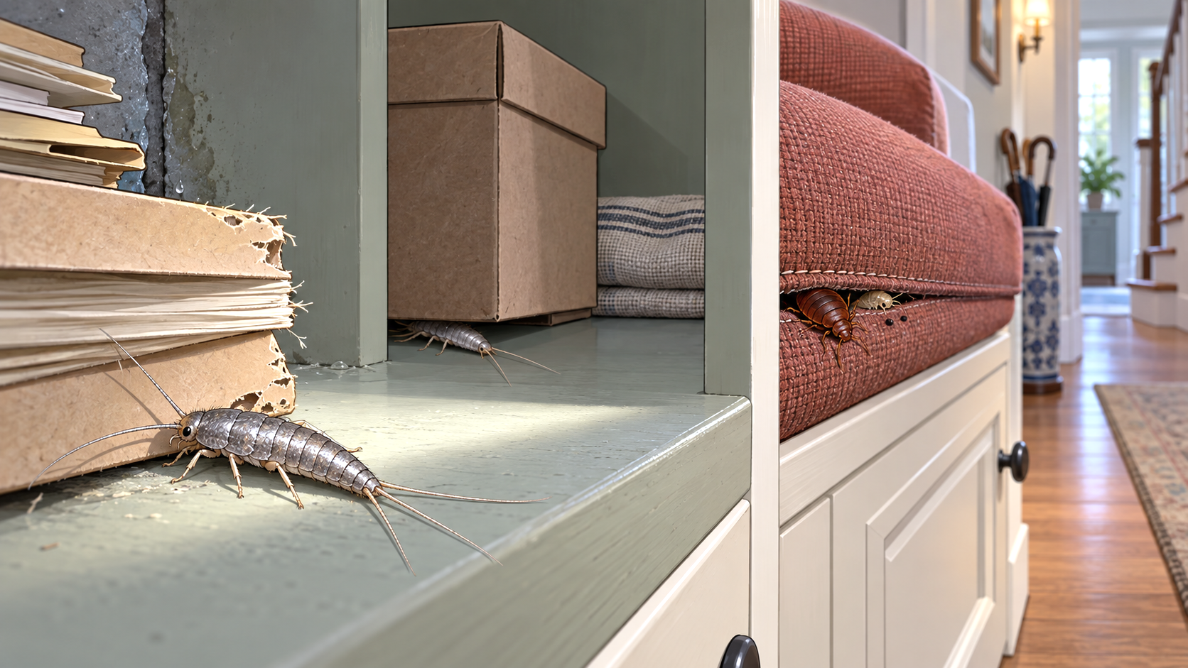 Silverfish vs. Bed Bugs
