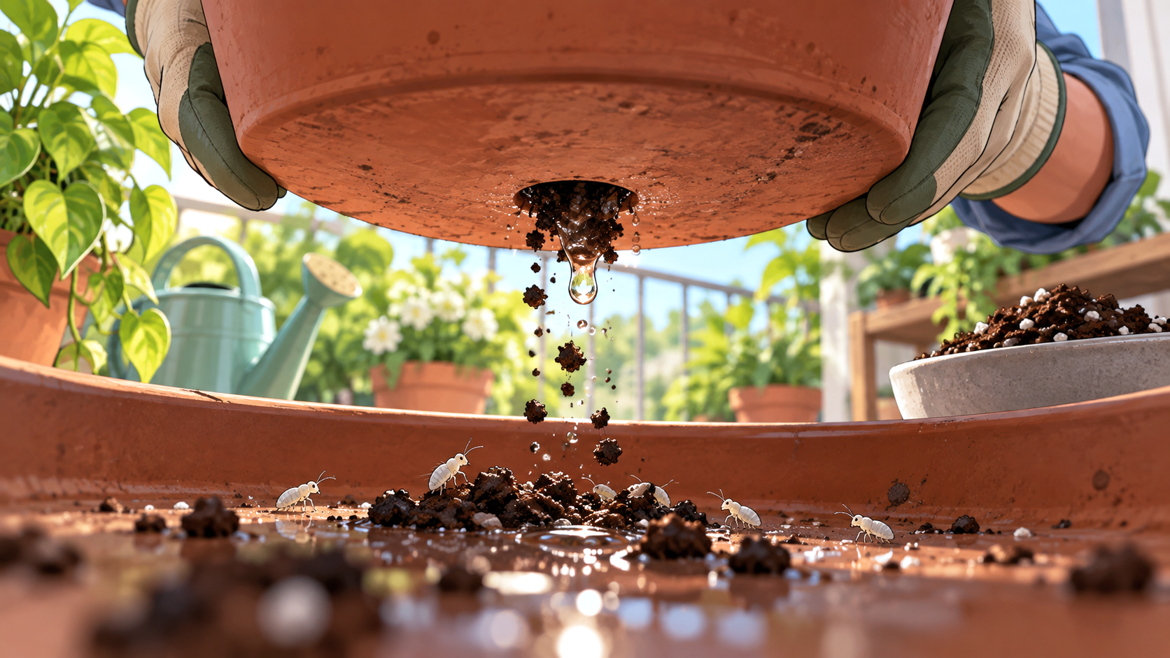 Springtails in Potted Plants: What to Do About Them
