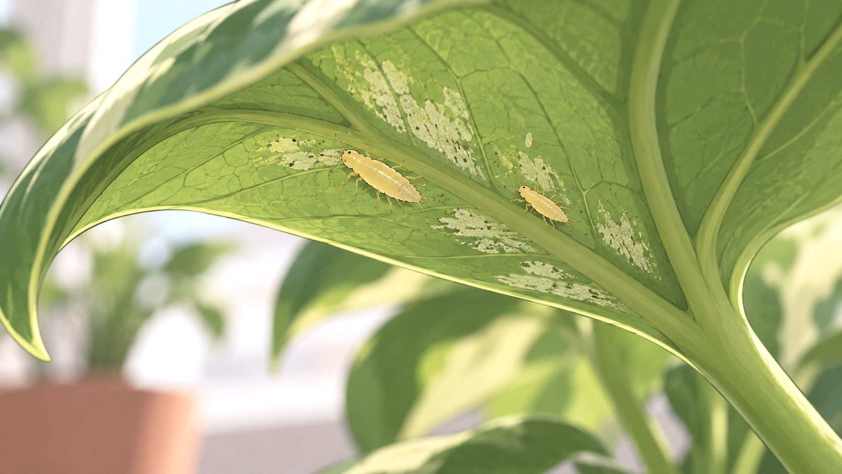 What Do Thrips Larvae and Nymphs Look Like?