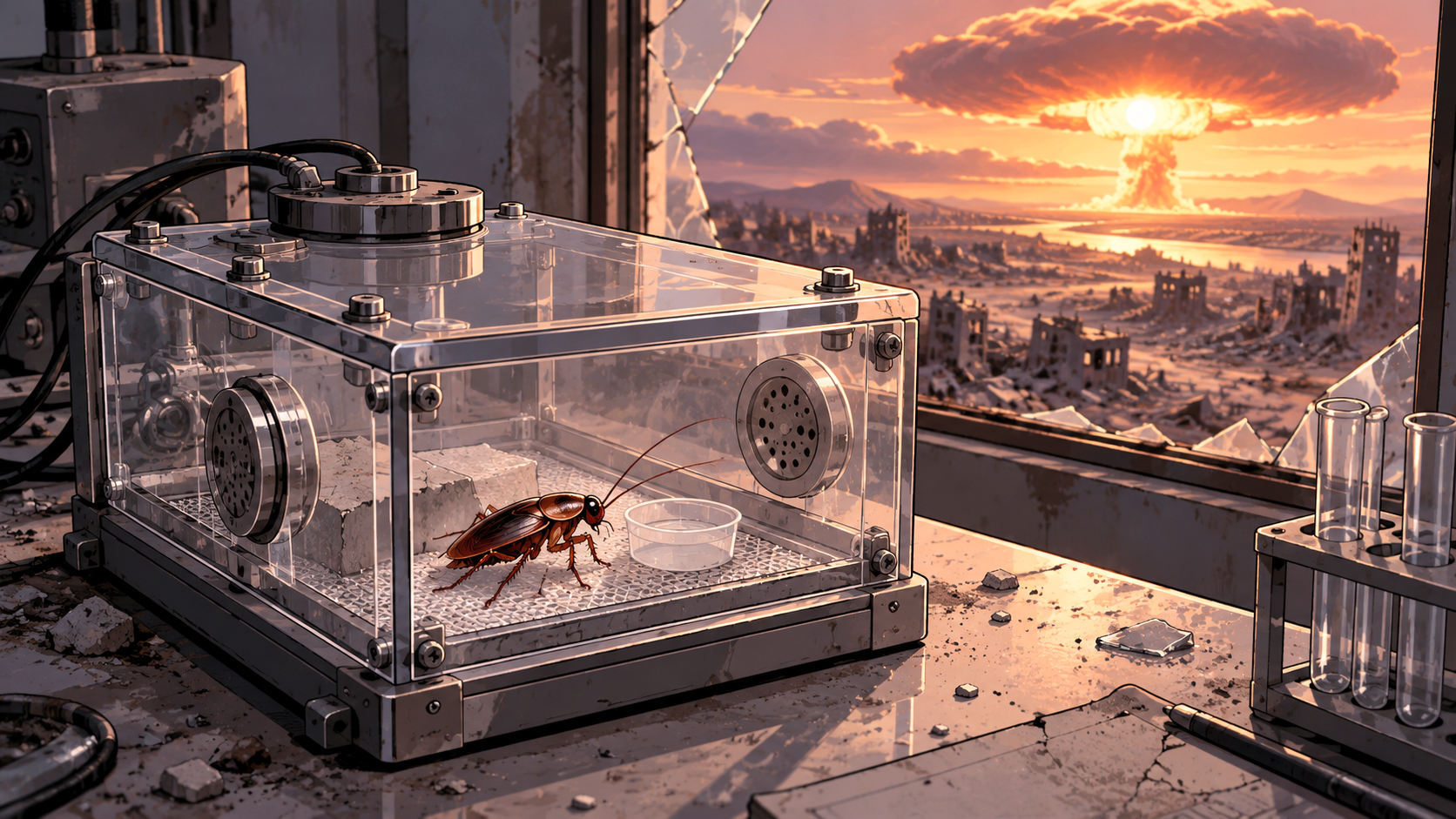 Can Cockroaches Survive a Nuclear Explosion?