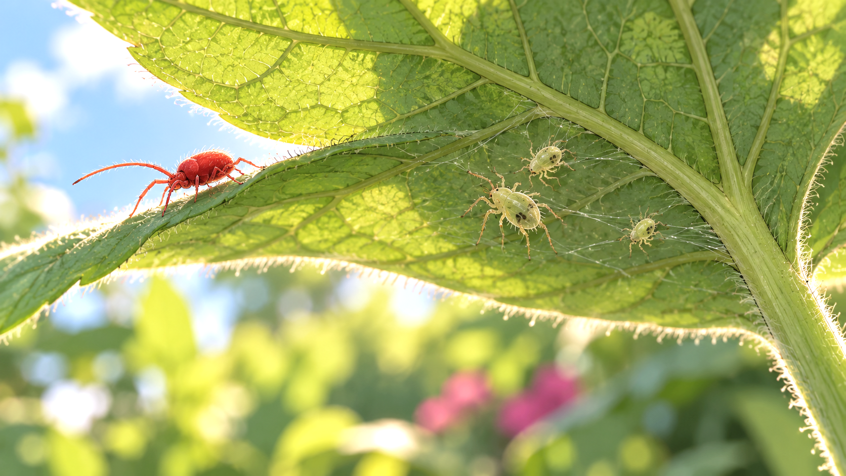 Clover Mites vs. Spider Mites