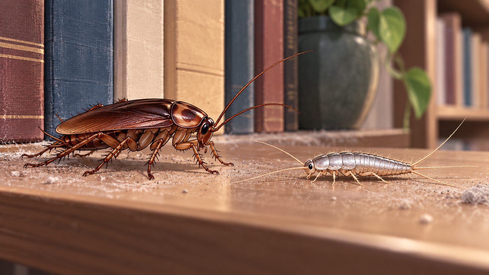 Cockroach vs. Silverfish: How to Tell Them Apart