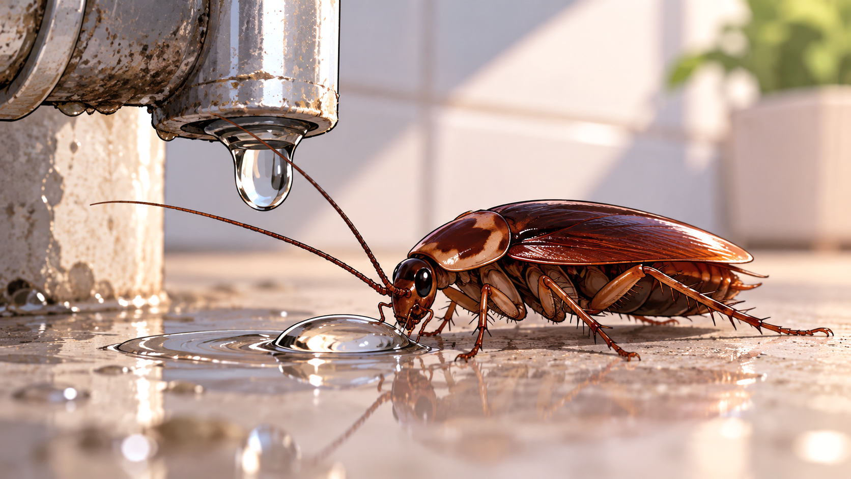 Do Cockroaches Drink Water? How Long Can They Survive Without It?