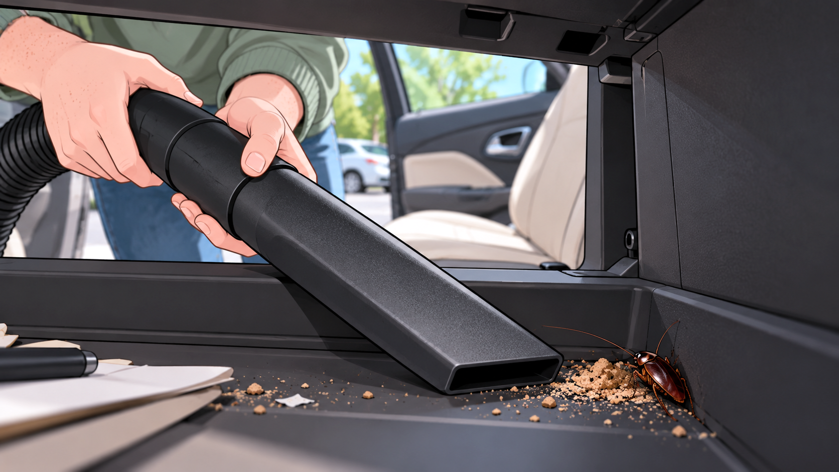 How to Get Rid of Cockroaches in Your Car
