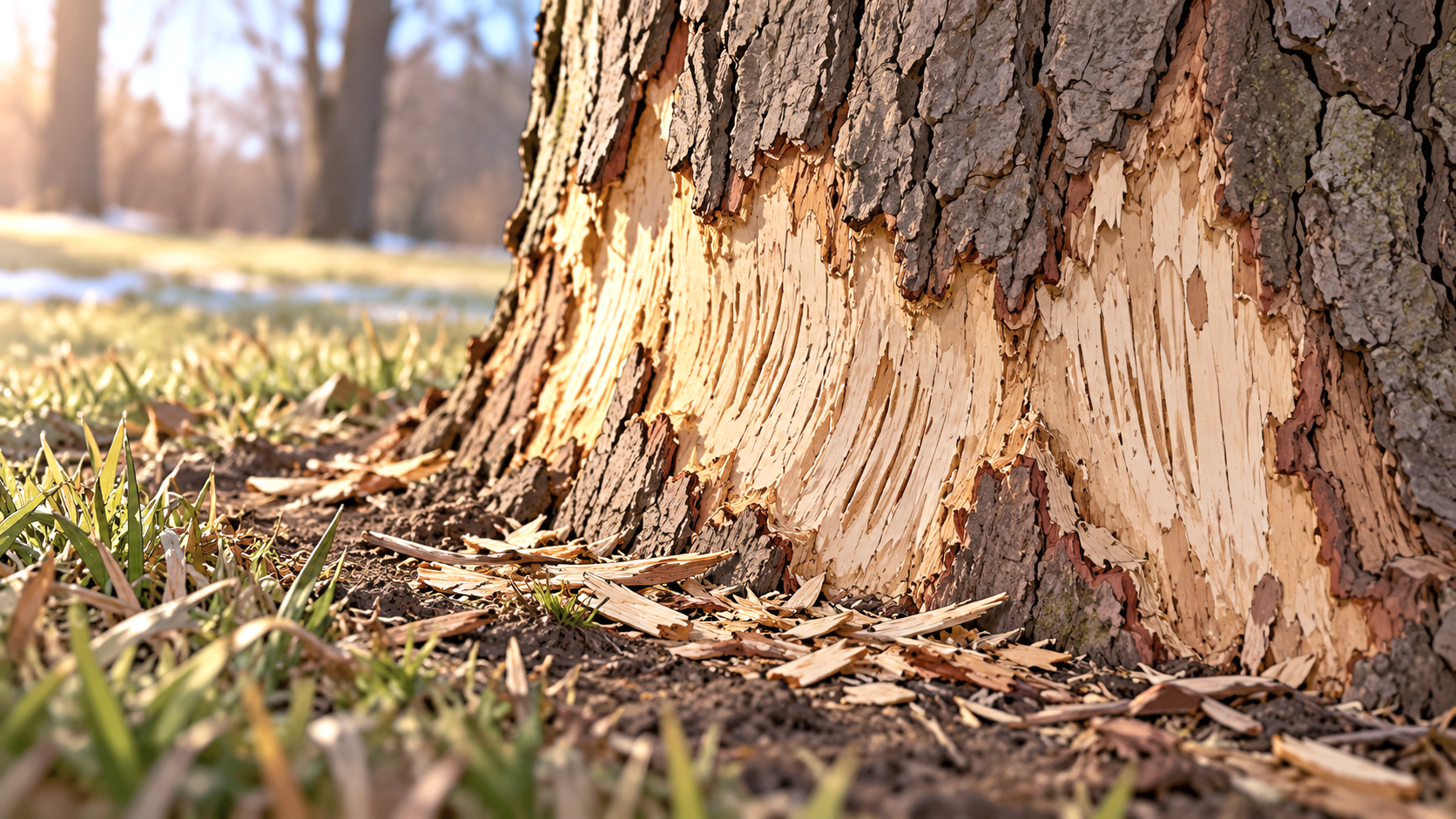 How to Identify Vole Damage to Trees and Bark