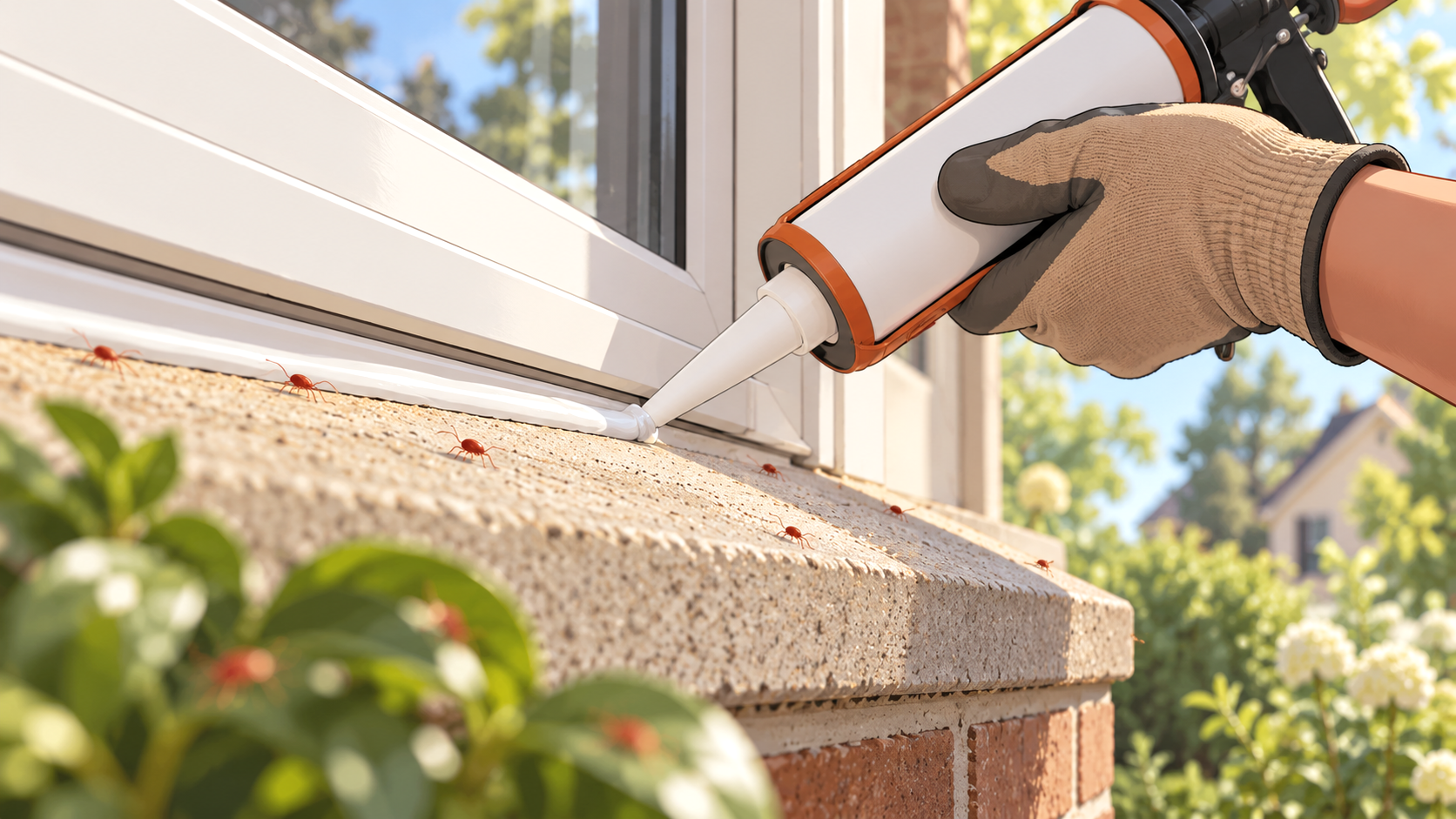 How to Prevent Clover Mites From Getting Into Your Home